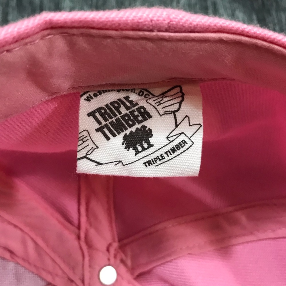 VS Women’s Spot Set T-Shirt+Cap Grey Pink - Picture 4 of 8